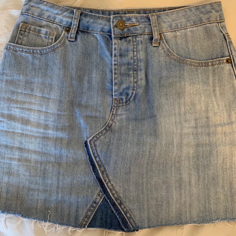 Denim skirt